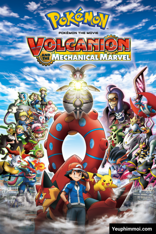 Pokemon: Volcanion Và Magearna Siêu Máy Móc